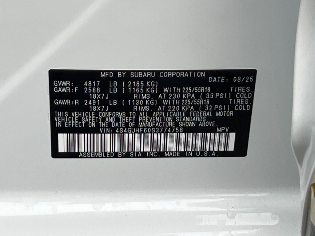 2025 Subaru Crosstrek Sport Hagerstown MD