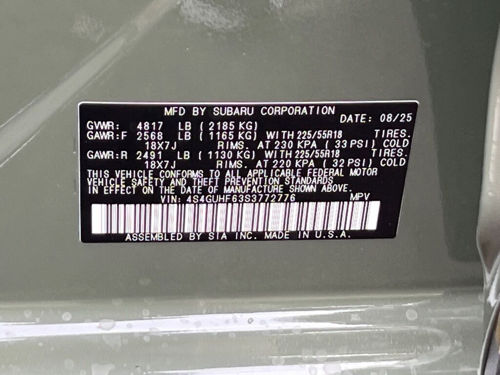 2025 Subaru Crosstrek Sport Hagerstown MD