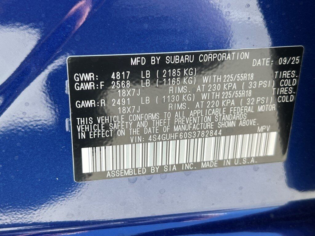 2025 Subaru Crosstrek Sport Springfield VA