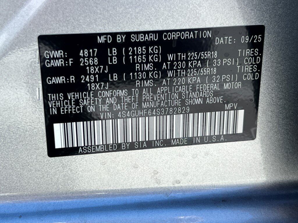 2025 Subaru Crosstrek Sport Springfield VA