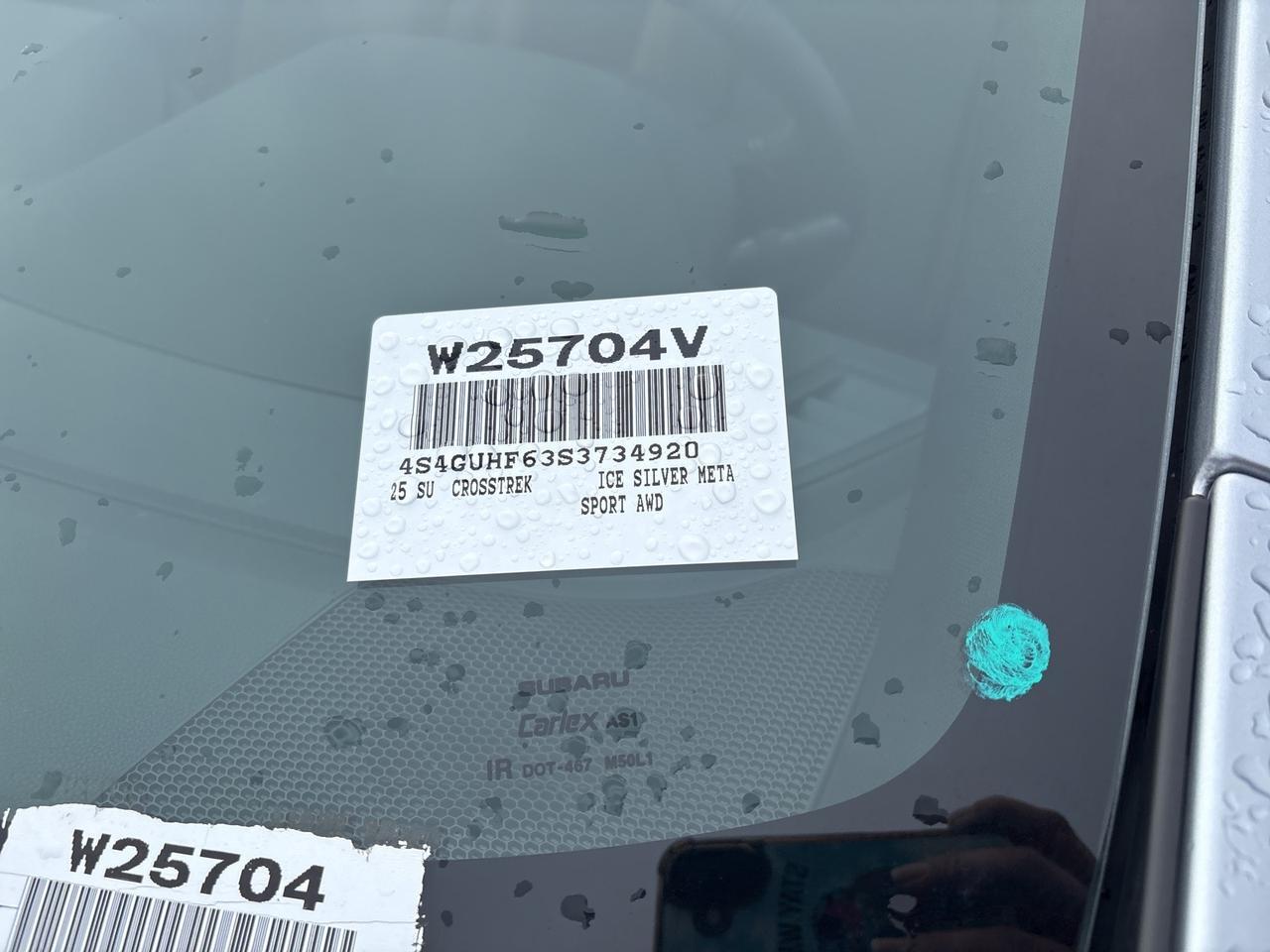 2025 Subaru Crosstrek Sport Hagerstown MD