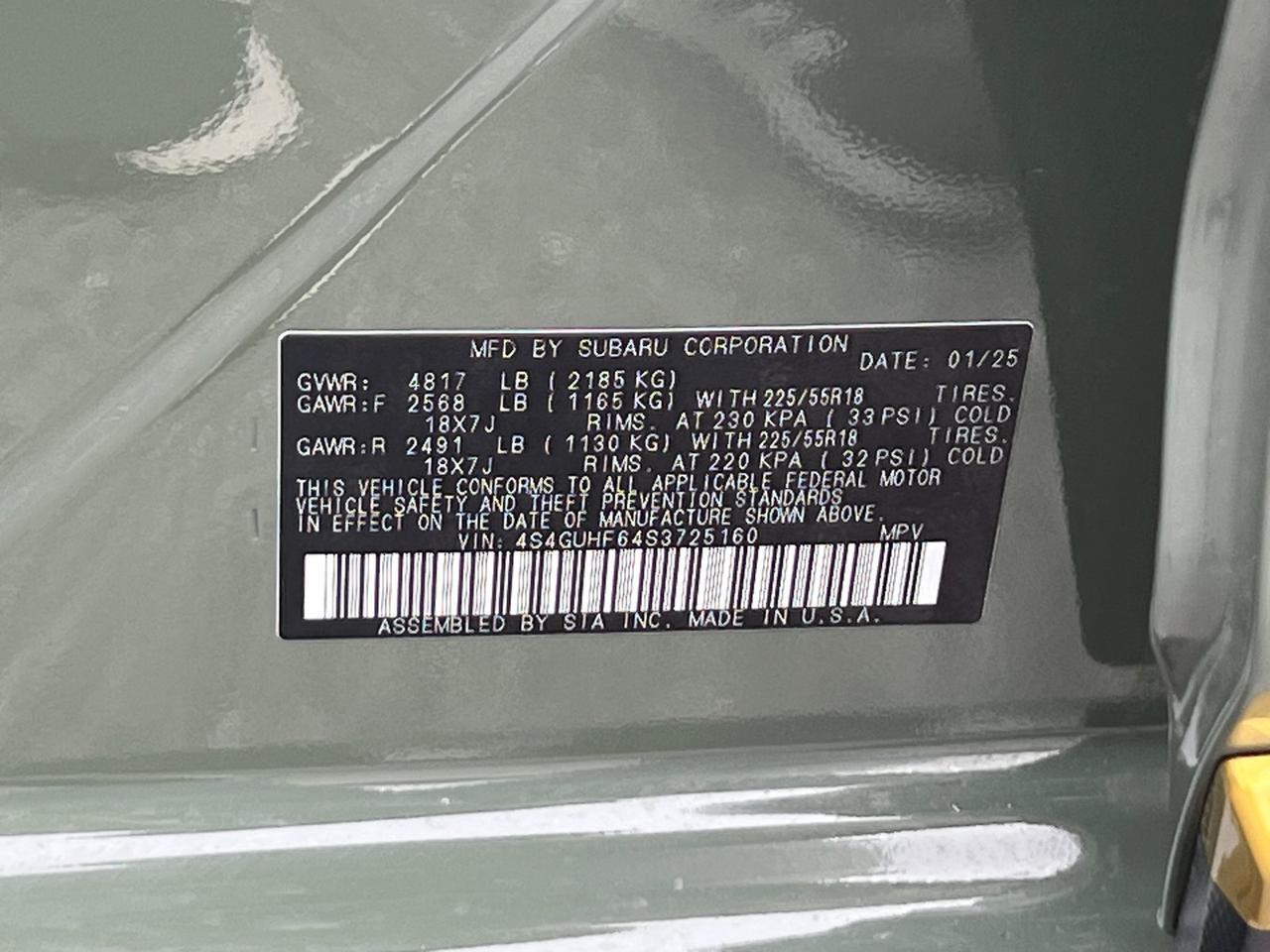 2025 Subaru Crosstrek Sport Hagerstown MD