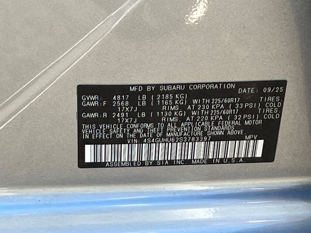 2025 Subaru Crosstrek Wilderness Hagerstown MD