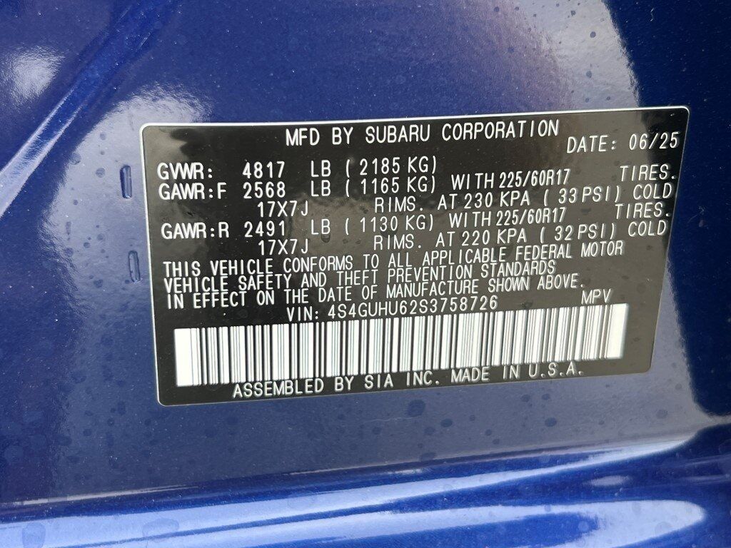 2025 Subaru Crosstrek Wilderness Springfield VA