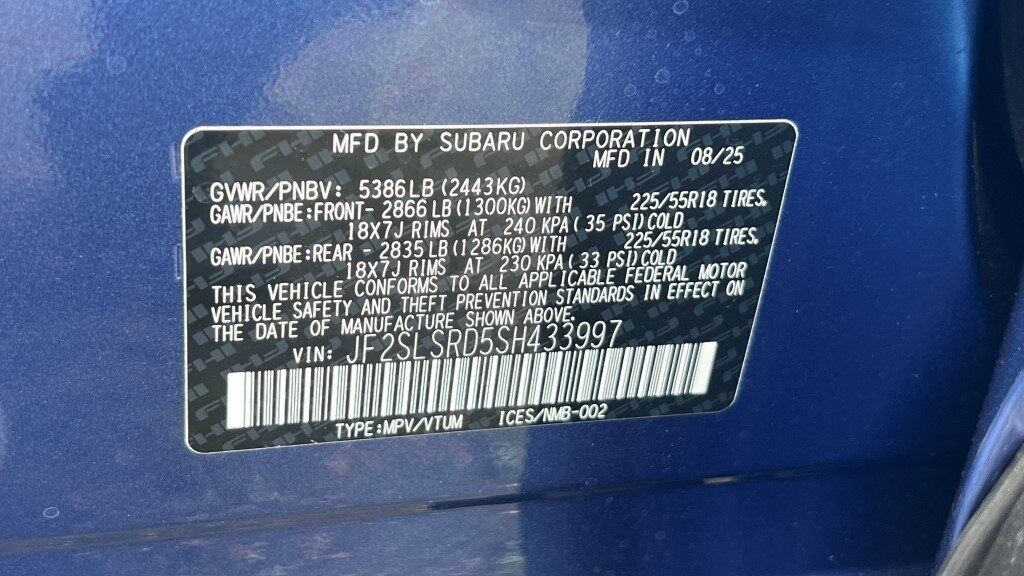 2025 Subaru FORESTER Limited Hybrid Fredericksburg VA