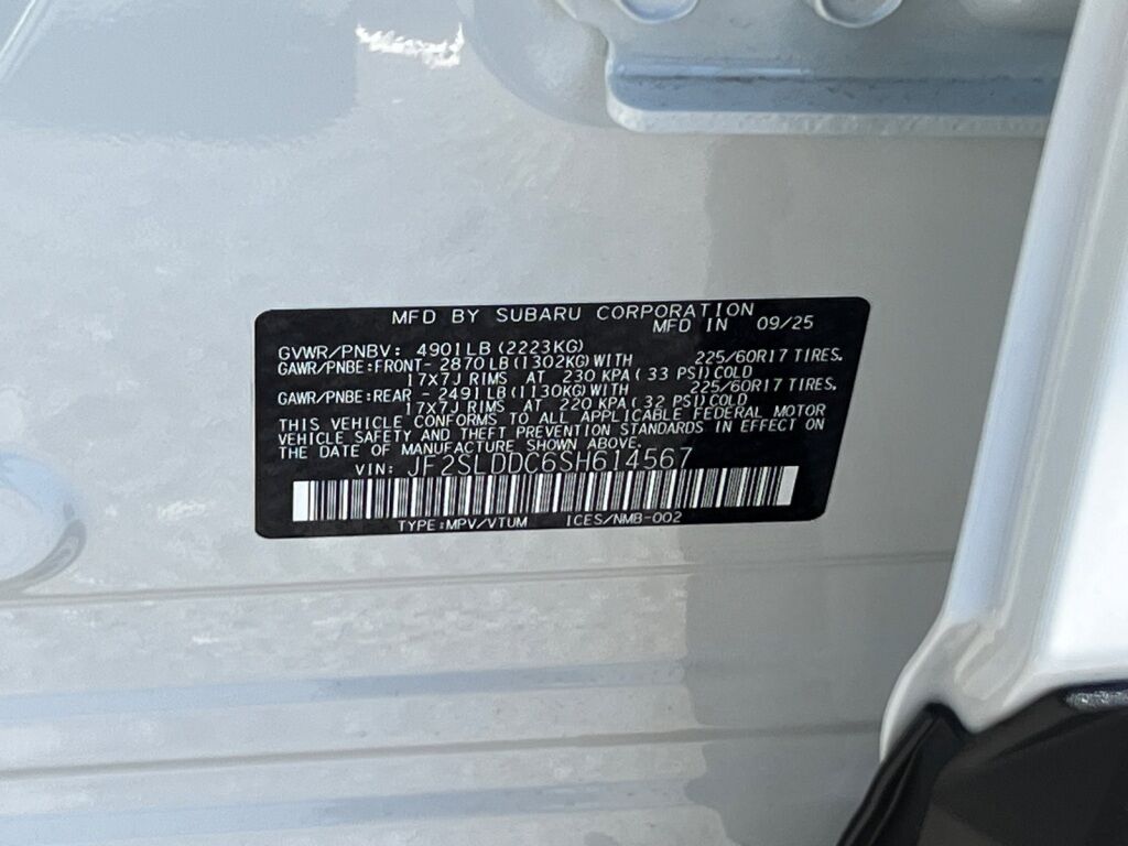 2025 Subaru FORESTER Premium Hagerstown MD