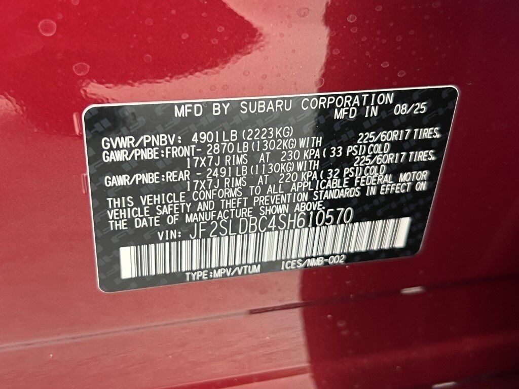 2025 Subaru FORESTER Premium Springfield VA