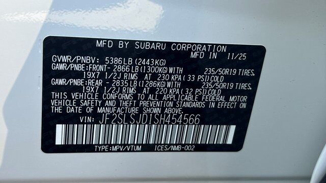 2025 Subaru FORESTER Sport Hybrid Fredericksburg VA