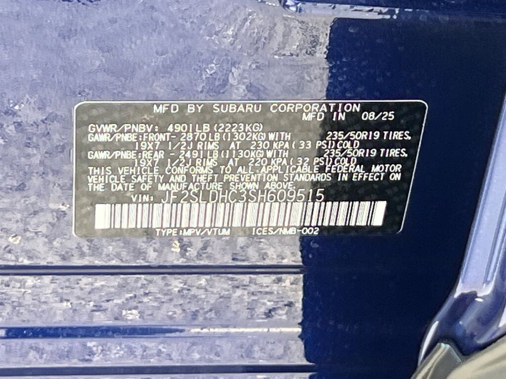 2025 Subaru FORESTER Sport Hagerstown MD