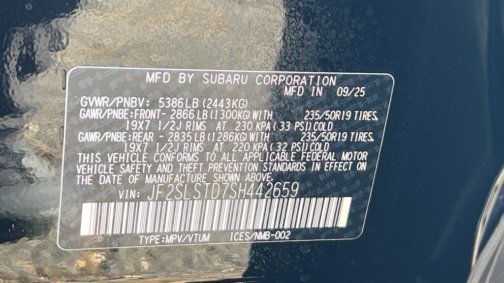 2025 Subaru FORESTER Touring Hybrid Fredericksburg VA