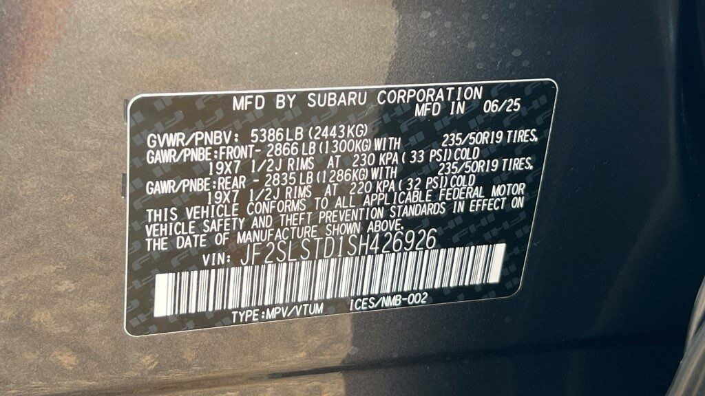 2025 Subaru FORESTER Touring Fredericksburg VA