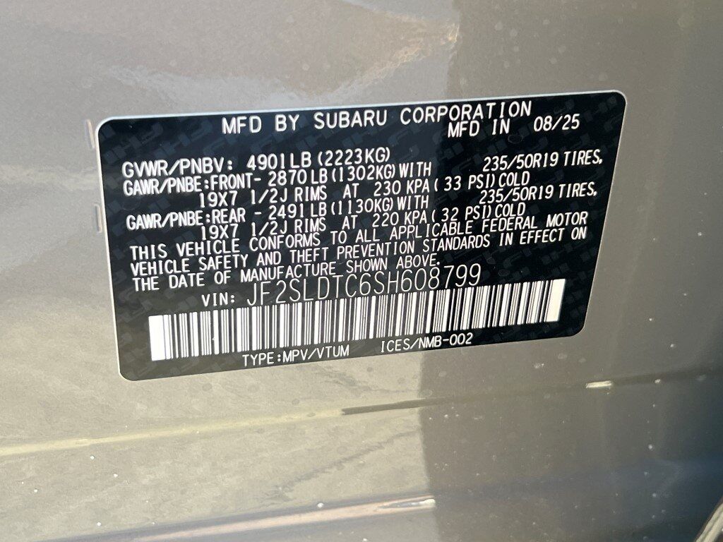 2025 Subaru FORESTER Touring Springfield VA