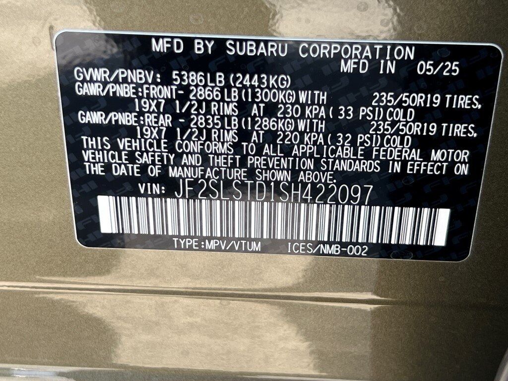 2025 Subaru FORESTER Touring Springfield VA