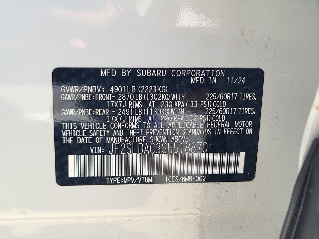 2025 Subaru Forester Base Springfield VA