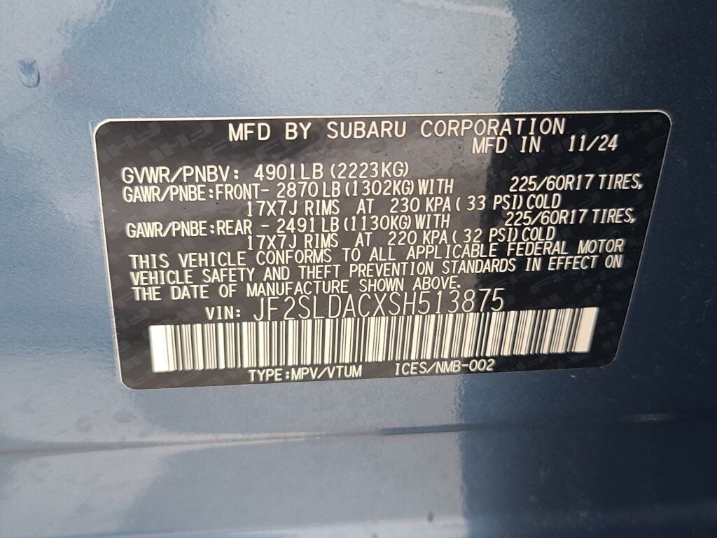 2025 Subaru Forester Base Springfield VA