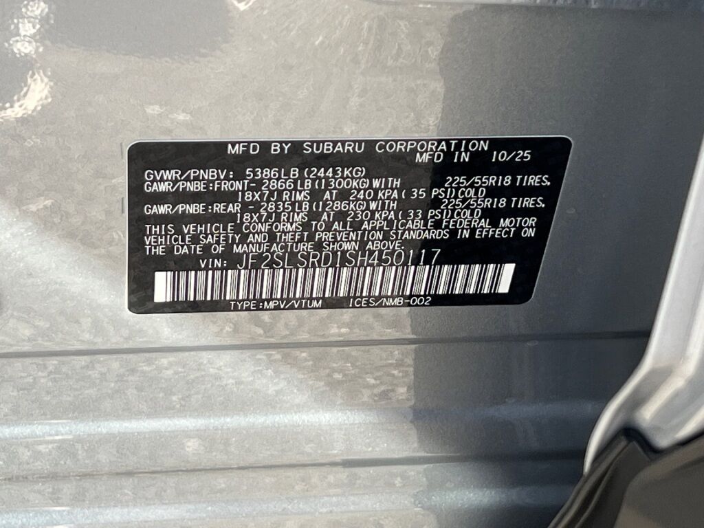 2025 Subaru Forester Hybrid Limited Hybrid Hagerstown MD