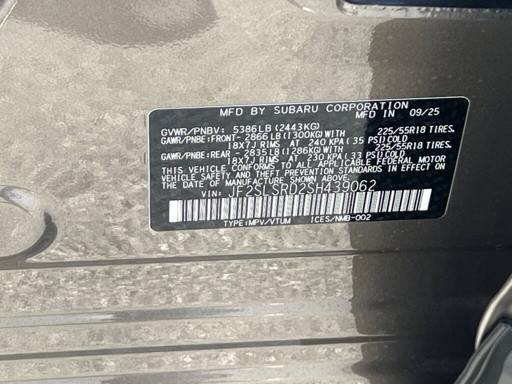 2025 Subaru Forester Hybrid Limited Hybrid Hagerstown MD