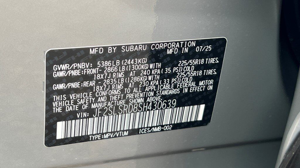 2025 Subaru Forester Hybrid Limited Fredericksburg VA