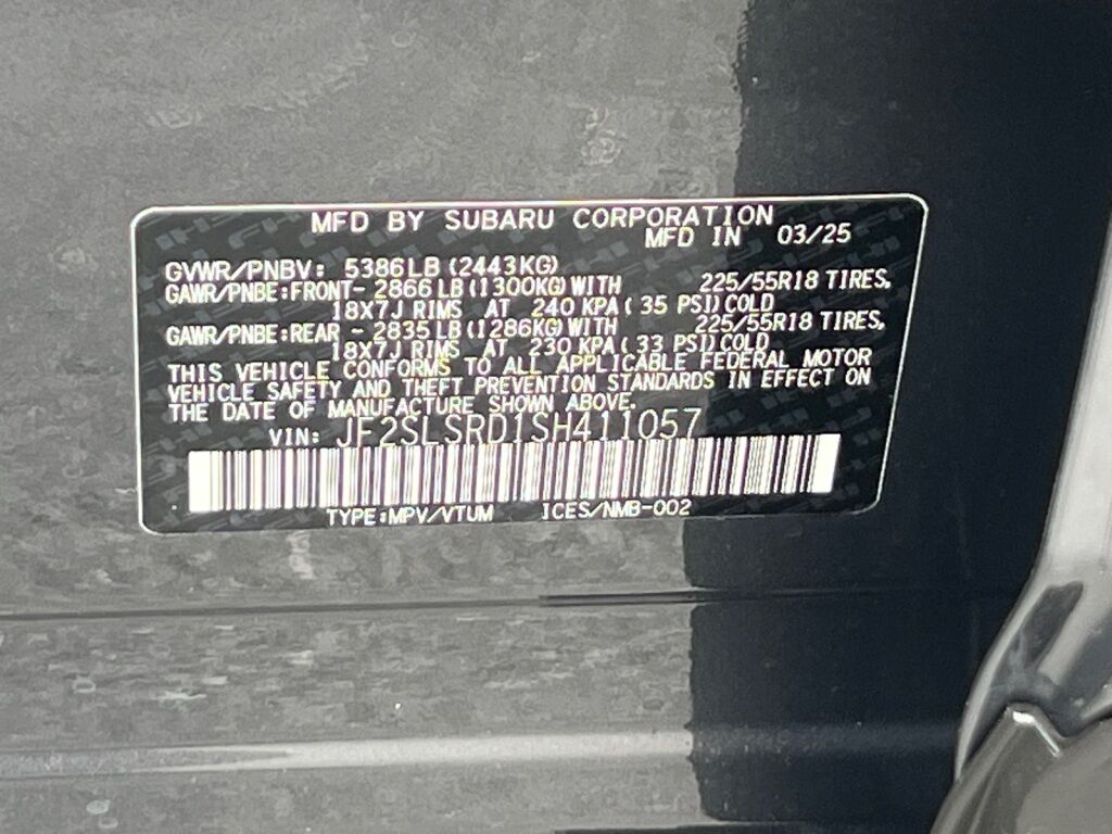 2025 Subaru Forester Hybrid Limited Hagerstown MD