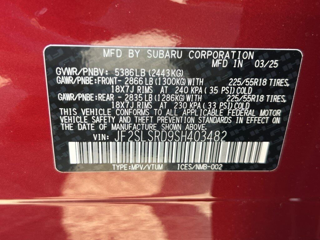 2025 Subaru Forester Hybrid Limited Springfield VA