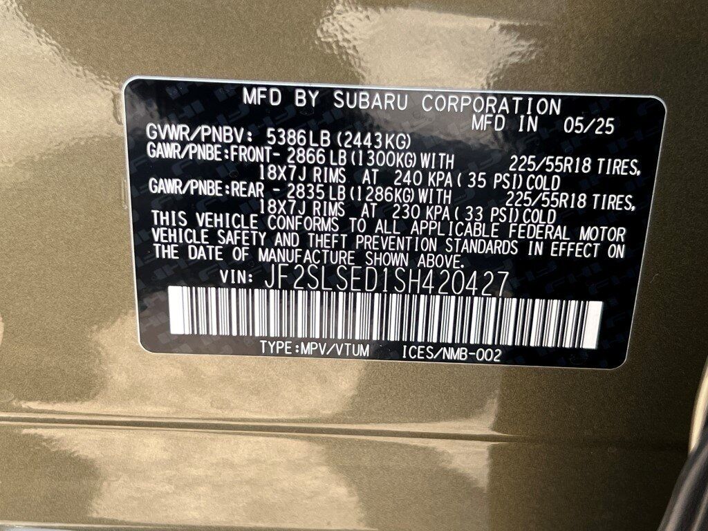 2025 Subaru Forester Hybrid Premium Springfield VA