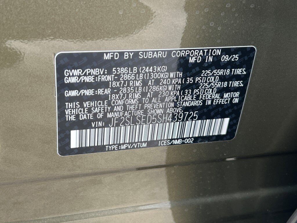2025 Subaru Forester Hybrid Premium Springfield VA