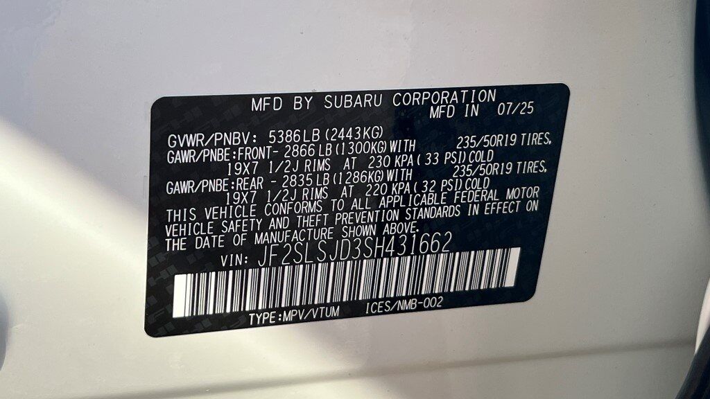 2025 Subaru Forester Hybrid Sport Fredericksburg VA