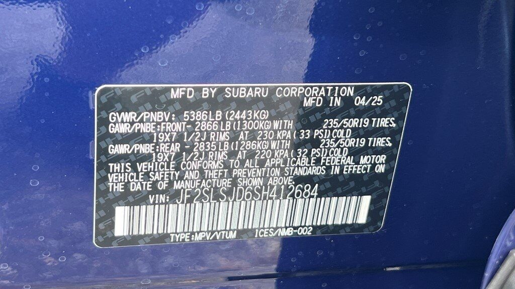 2025 Subaru Forester Hybrid Sport Fredericksburg VA