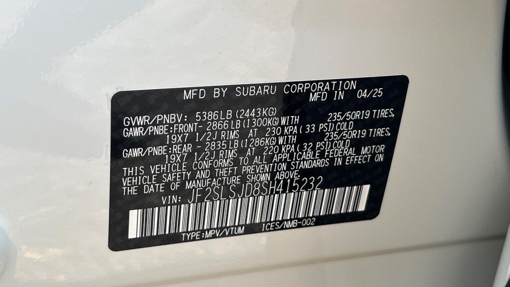2025 Subaru Forester Hybrid Sport Fredericksburg VA