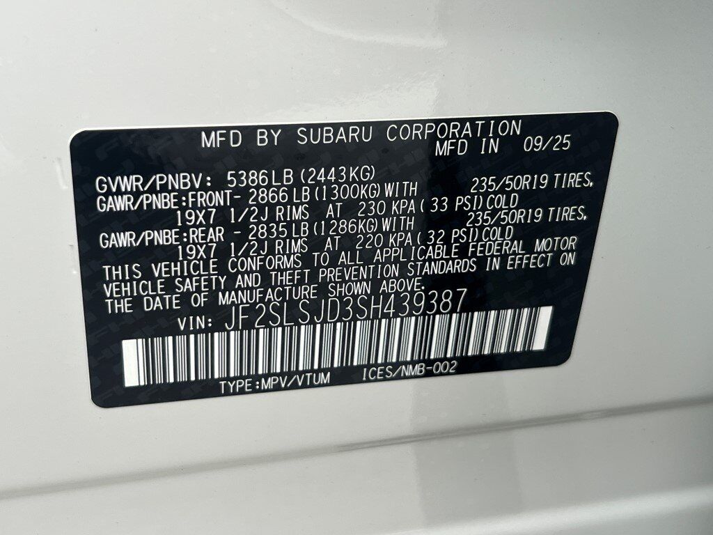 2025 Subaru Forester Hybrid Sport Springfield VA
