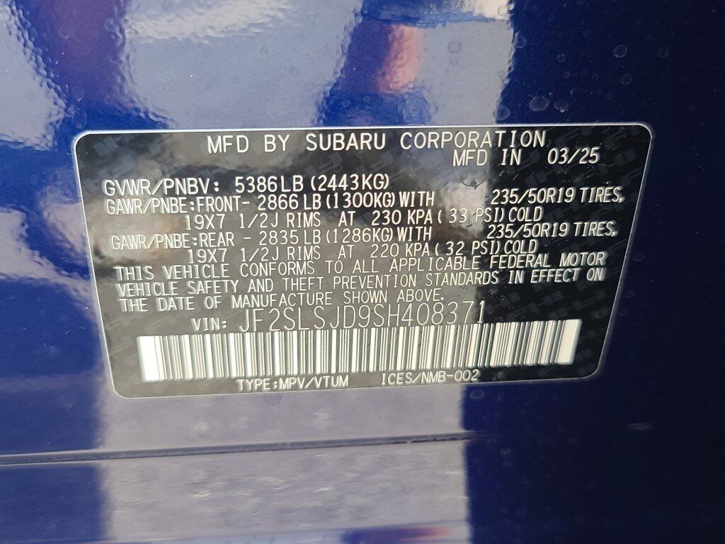 2025 Subaru Forester Hybrid Sport Springfield VA