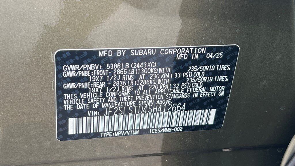 2025 Subaru Forester Hybrid Touring Fredericksburg VA