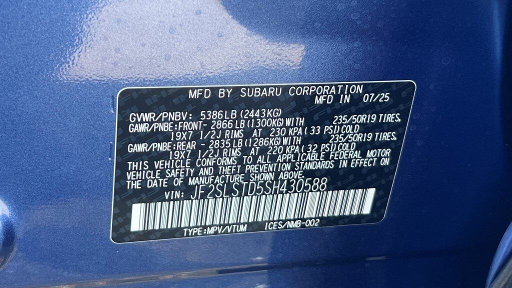 2025 Subaru Forester Hybrid Touring Fredericksburg VA