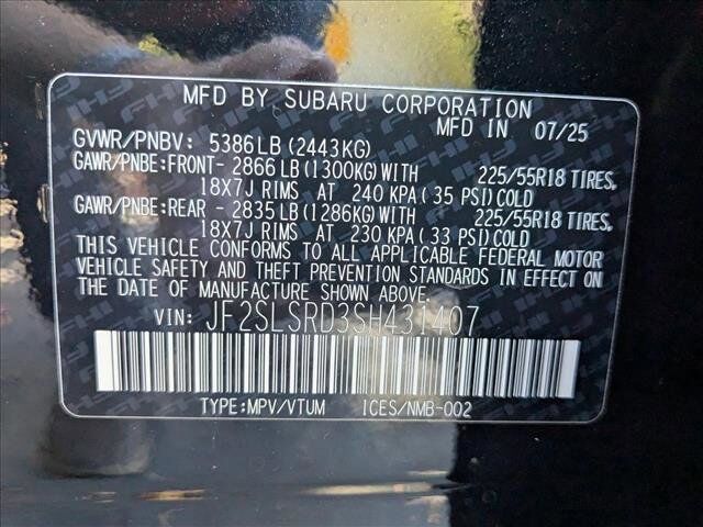 2025 Subaru Forester Limited Hybrid Roseville CA