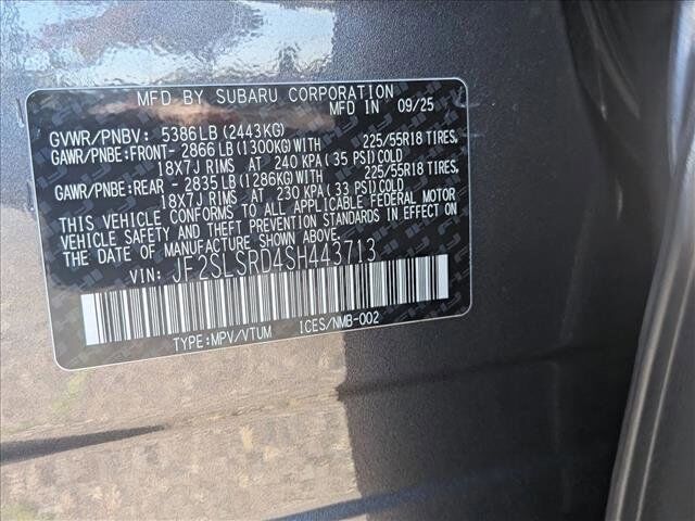 2025 Subaru Forester Limited Hybrid Roseville CA