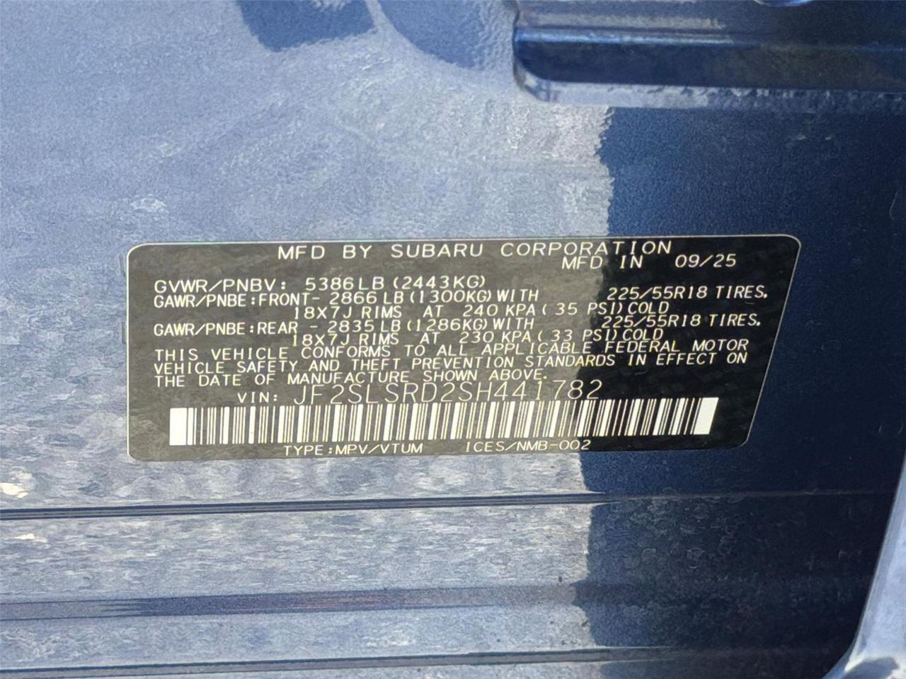 2025 Subaru Forester Limited Hybrid Hagerstown MD