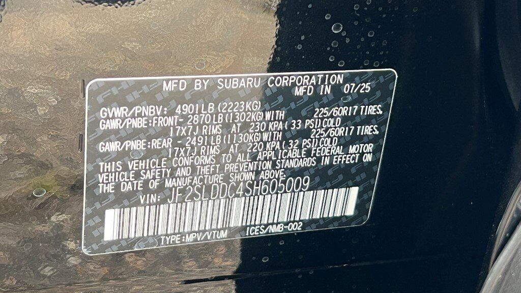 2025 Subaru Forester Premium Fredericksburg VA