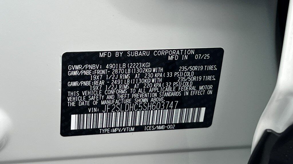 2025 Subaru Forester Sport Fredericksburg VA
