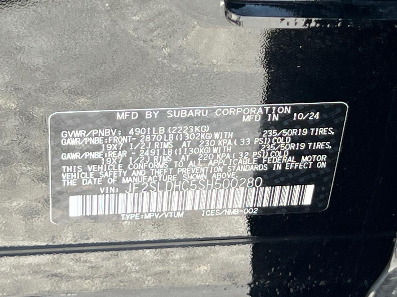2025 Subaru Forester Sport Hagerstown MD