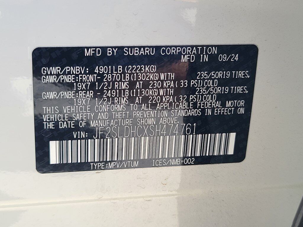 2025 Subaru Forester Sport Springfield VA