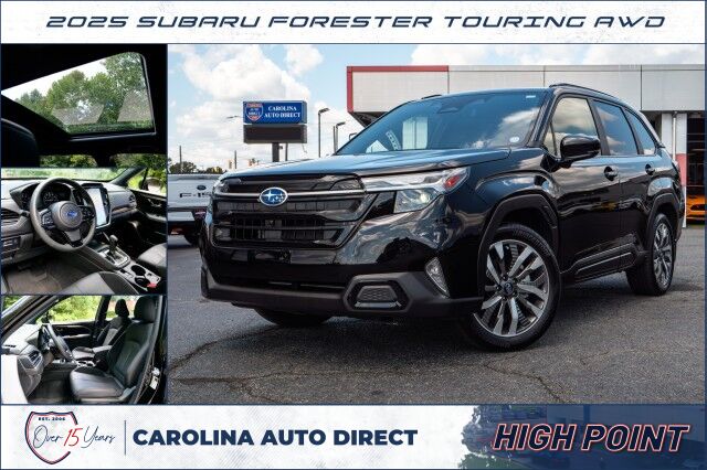 2025 Subaru Forester Touring AWD / Cooled Seats / Sunroof / NAV! High Point NC