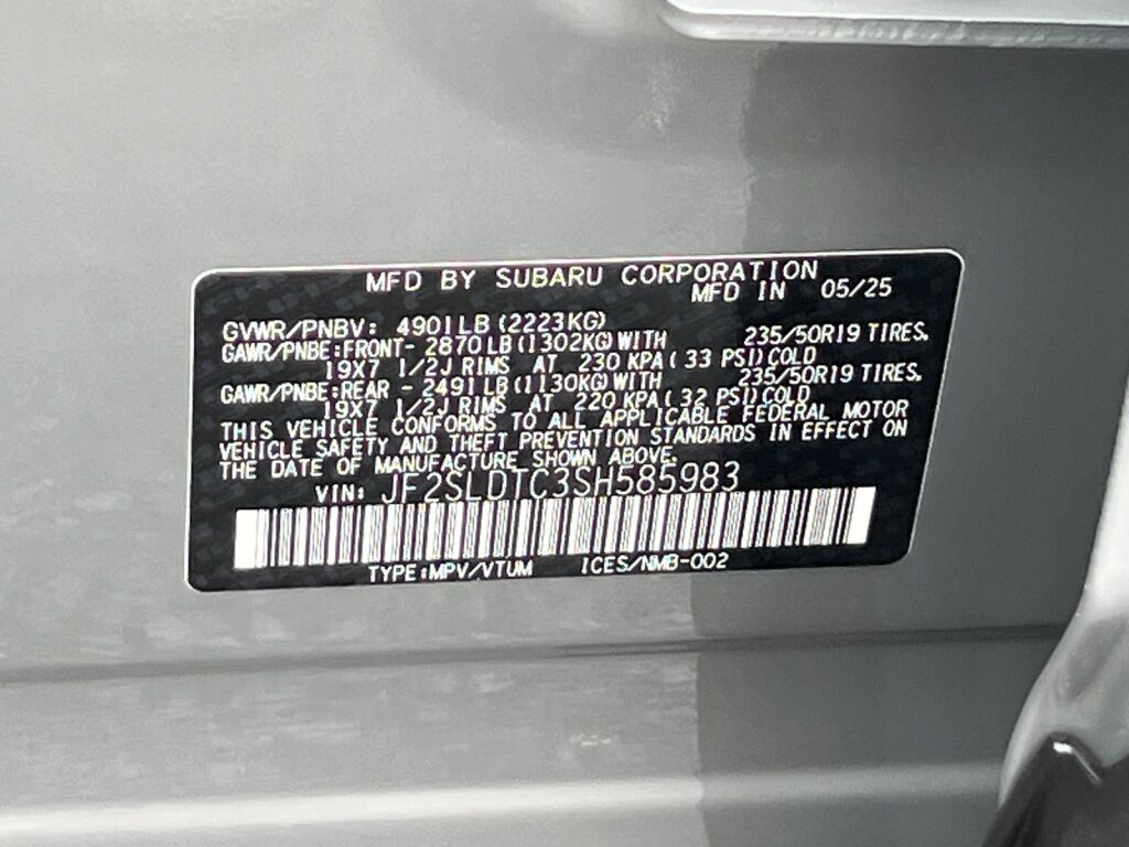 2025 Subaru Forester Touring Hagerstown MD