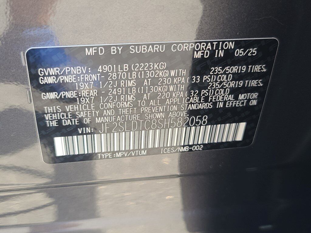 2025 Subaru Forester Touring Springfield VA