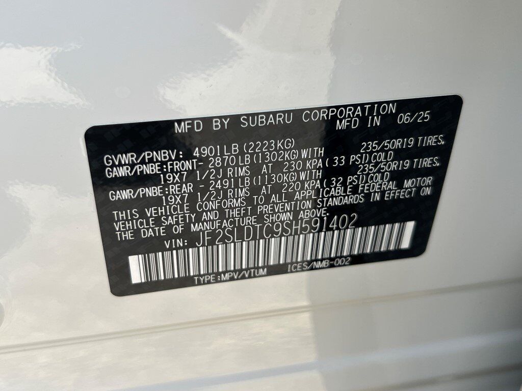 2025 Subaru Forester Touring Springfield VA