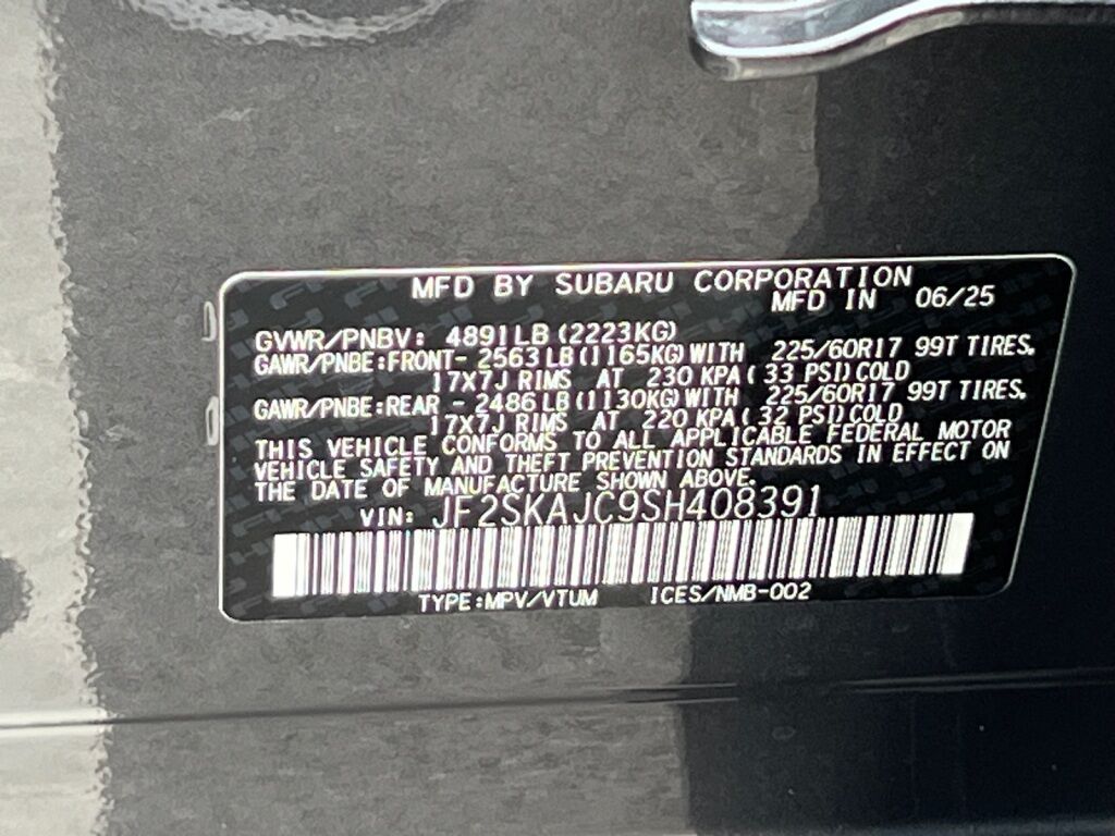 2025 Subaru Forester Wilderness Hagerstown MD