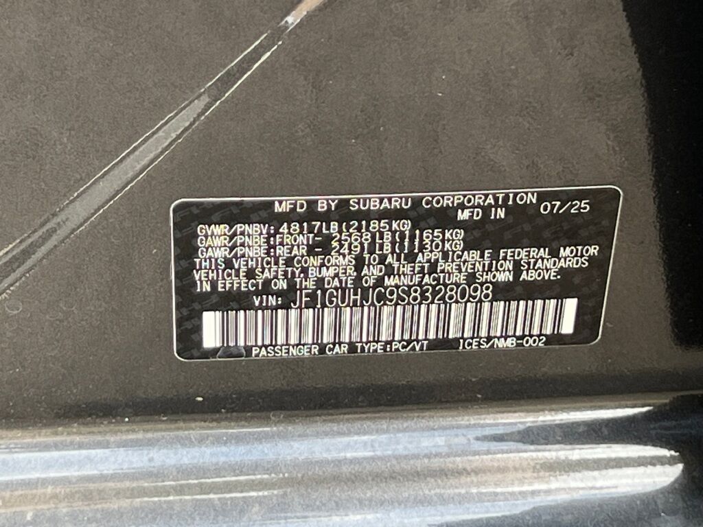 2025 Subaru Impreza 2.5RS Hagerstown MD