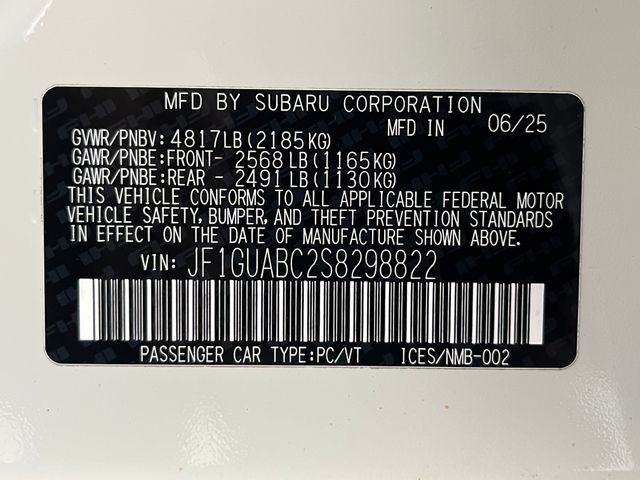 2025 Subaru Impreza Base Carrollton TX