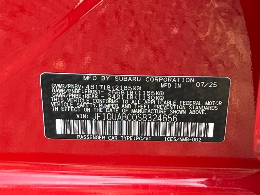 2025 Subaru Impreza Base Hagerstown MD