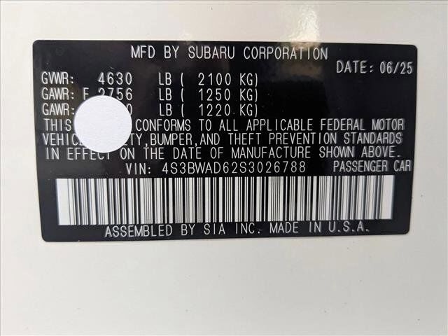 2025 Subaru Legacy Premium Roseville CA