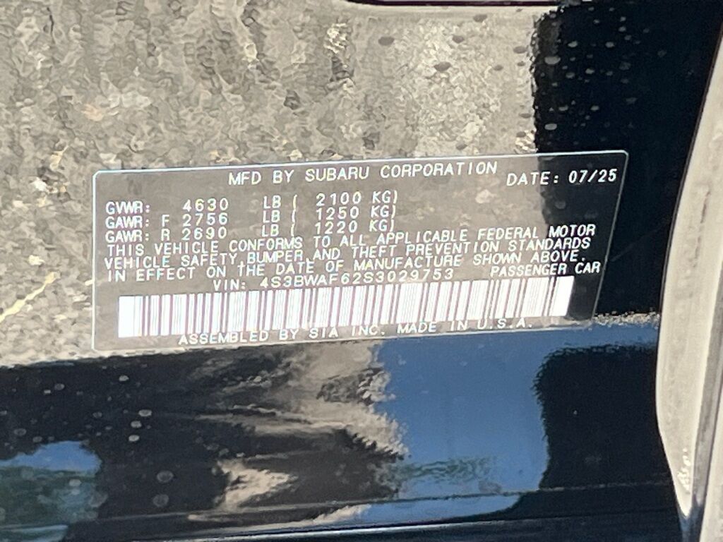 2025 Subaru Legacy Premium Hagerstown MD